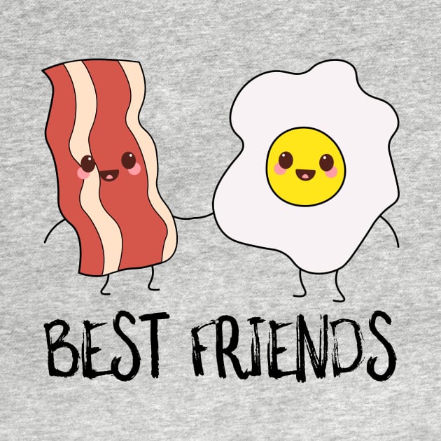 Bacon and Eggs Best Friends by SusurrationStudio